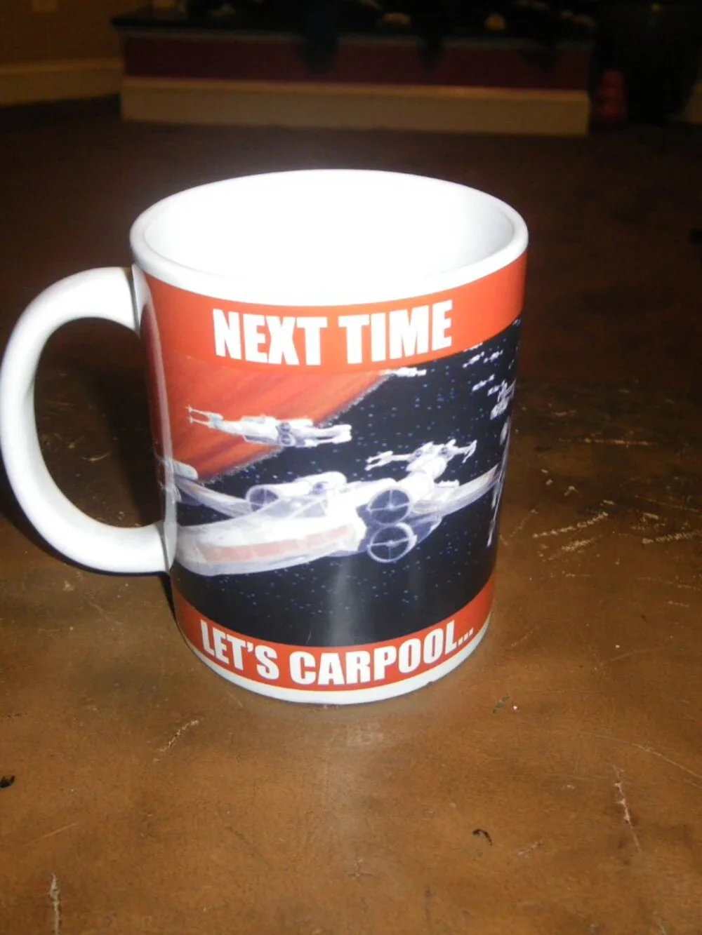 Fun Star Wars Coffee Mug Forget to Put on Sunscreen Next Time Let’s Carpool